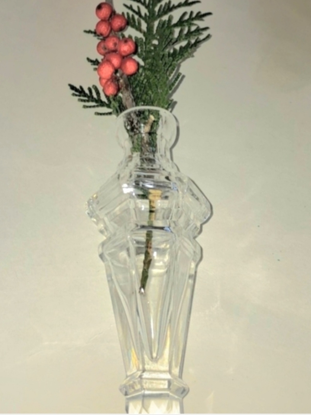 Crystal Vase For Metal Vintage Car Vase Holder or Hanging